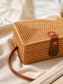 Bolsa de Palha Quadrada