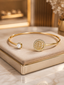 Bracelete Árvore da Vida com Cristais de Zircônia
