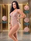Body Contour Pro — Cinta com Bojo e 6 Barbatanas Traço Fino