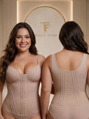 Cinta Elite 12 — Modeladora com Bojo e 12 Barbatanas Traço Fino