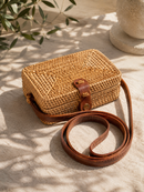 Bolsa de Palha Quadrada