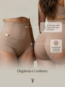 Kit 2 Calcinhas High Waist — Modeladora Cós Alto Traço Fino