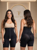 Short Cinta 12 Barbatanas — Modela Cintura Pós-Cirúrgico