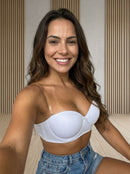 Sutiã Tomara que Caia Com Alça de Silicone Removível  Soutien Bojo Lingerie