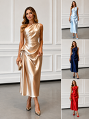 Vestido Serafina Cetim Premium