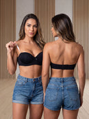 Sutiã Tomara que Caia Com Alça de Silicone Removível  Soutien Bojo Lingerie